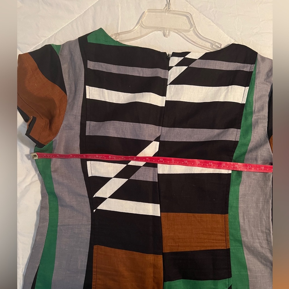 Derek Lam Designation Color Block Shift Dress - image 5